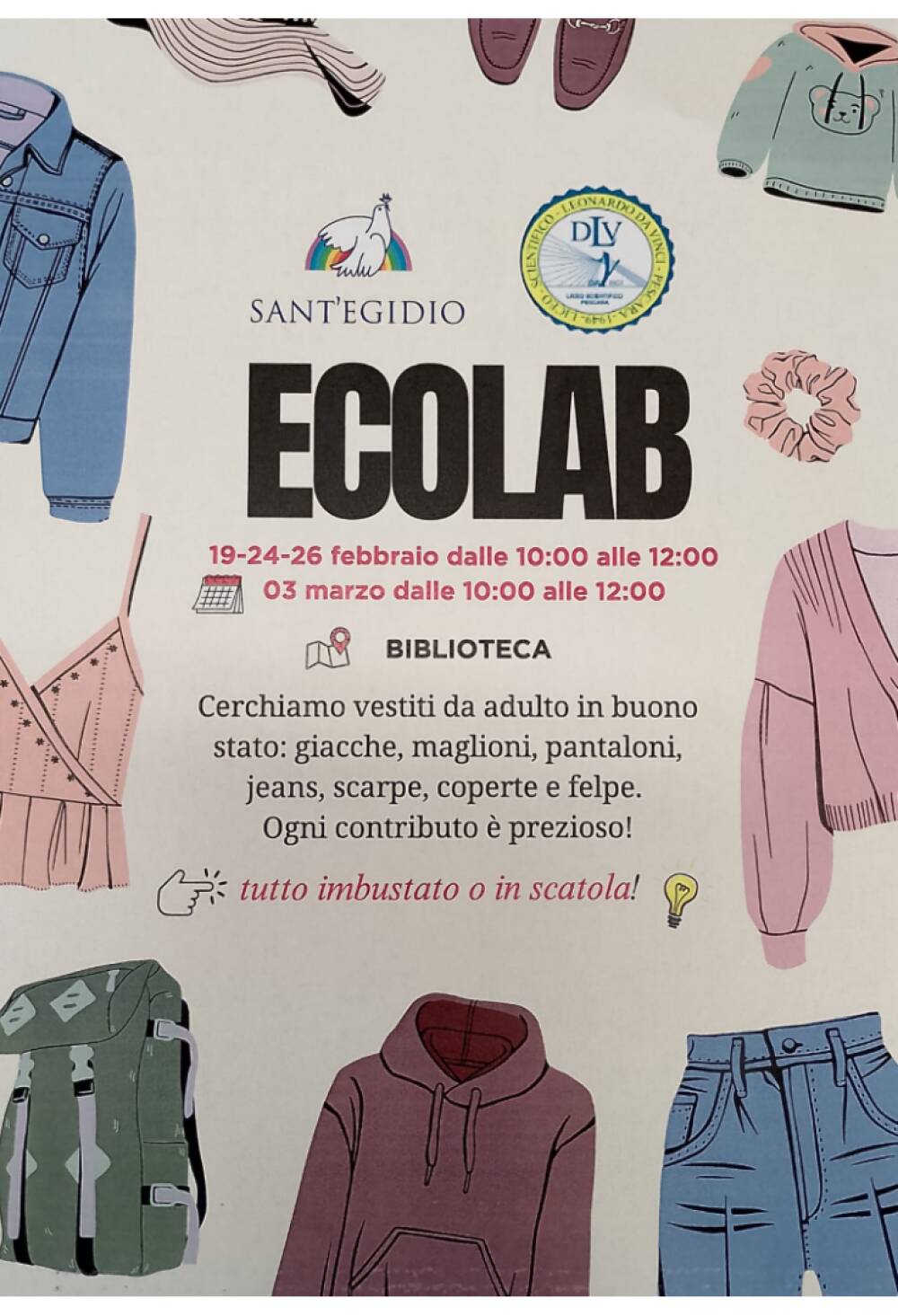 ECOLAB. Solo vestiti per te, più sorrisi per loro
